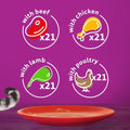 Whiskas 1+ Adult Classic Selection in Jelly - Wet Cat Food | 84 Pouch Megapack |KittyMart