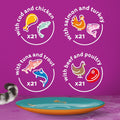 Whiskas 1+ Adult Duo Surf & Turf in Jelly - Wet Cat Food | 84 Pouch Megapack |KittyMart