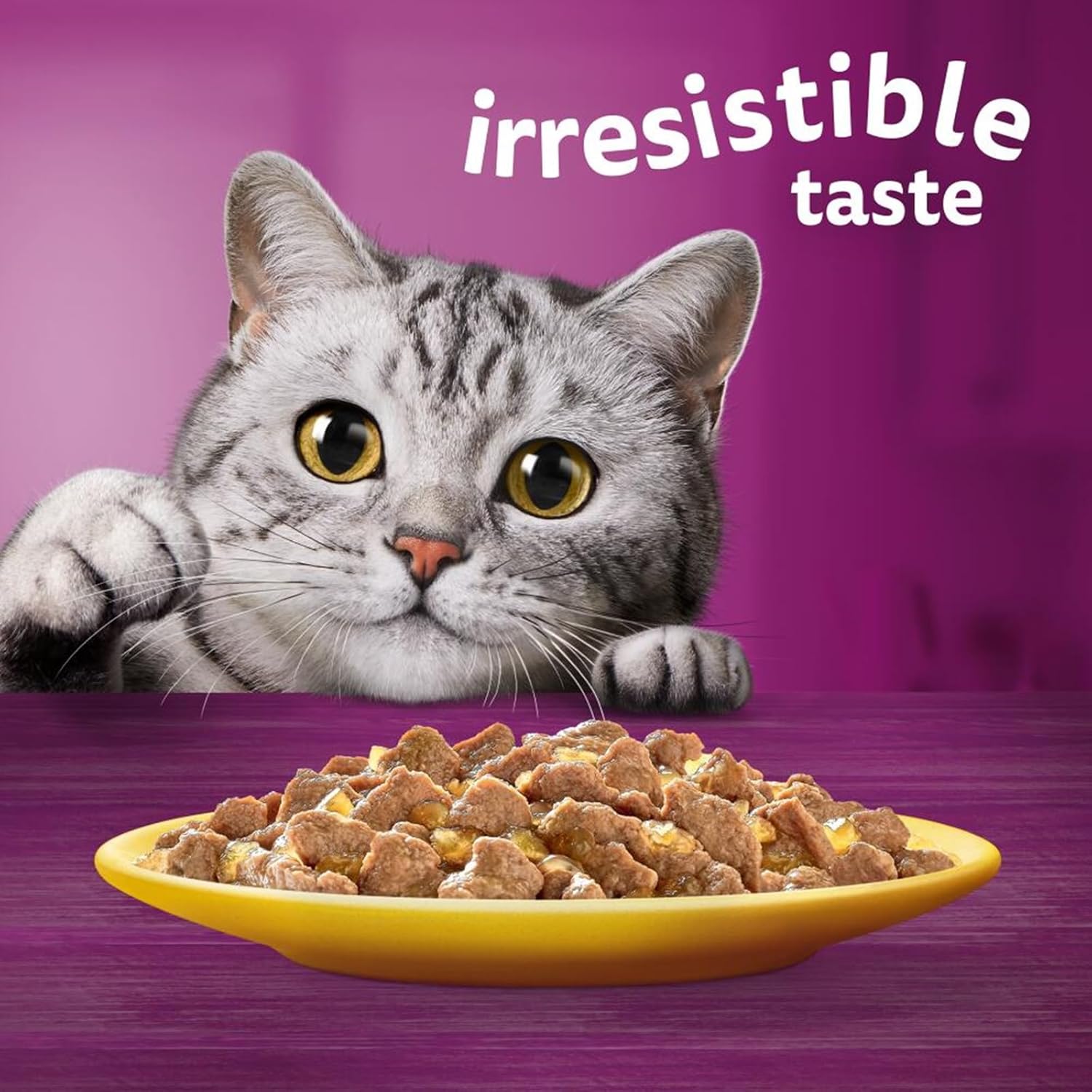 Whiskas 7+ Senior Poultry Feast in Jelly - Wet Cat Food | 120 Pouch Megapack |KittyMart