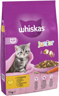Whiskas Junior Chicken - Kitten Dry Food | 14kg Bag |KittyMart