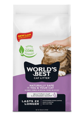 World's Best Cat Litter Lavender Scented 28lb (12.7kg)KittyMart