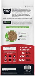 World's Best Cat Litter Multiple Cat Unscented 28lb (12.7kg)KittyMart